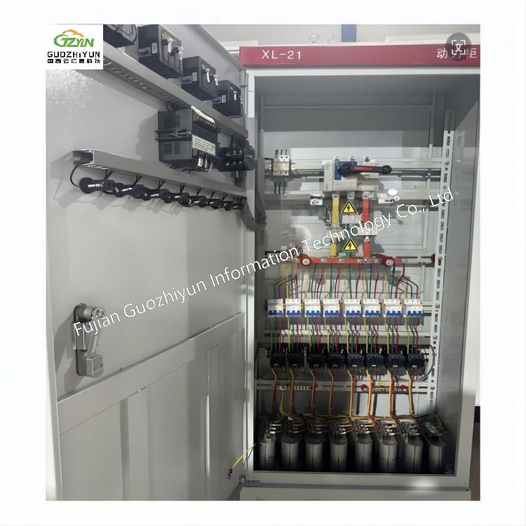 Intelligent capacitor compensation cabinet reactive power compensation device