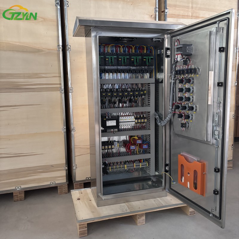 Philippine garbage station control cabinet control box project